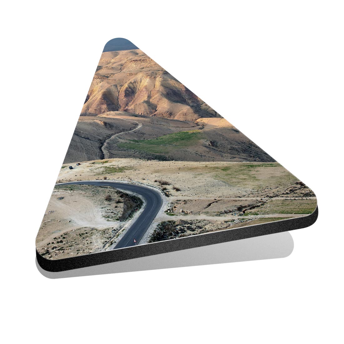 1x Triangle Fridge MDF Magnet Mount Nebo Jordan Travel #51509 - Picture 1 of 1