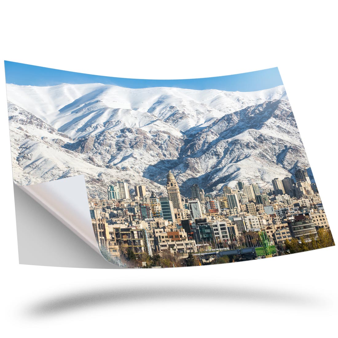 1x Vinyl Sticker Alborz Mountains Tehran Iran Travel #50061 | eBay